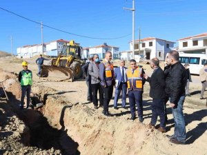 Tutşi Ergani Orhan Doğan Caddesini denetledi