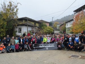 Atatürk’ü doğa yürüyüşünde andılar