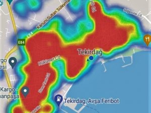 Tekirdağ’ın korona haritası kızardı