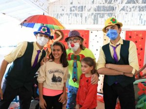 Marmaris’te çocuklar gönüllerince eğlendi