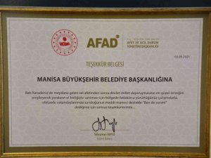 Bakan Soylu’dan Manisa Büyükşehir Belediyesine teşekkür