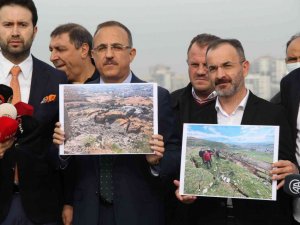 Ürküten yarıkları yerinde inceleyen AK Partili Sürekli: “Harmandalı pimi çekilmiş bombadır”