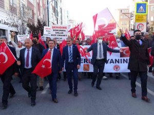 Van’da şehit ailelerinden Lütfü Türkkan’a tepki