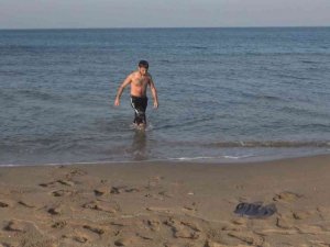 Türkiye’nin en kuzeyi Sinop’ta Kasım ayında deniz keyfi