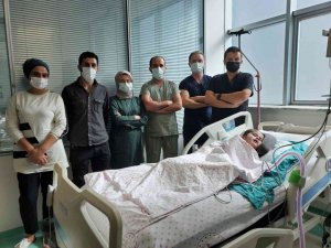93 Gün yoğun bakımda kalan ve 10 kez kalbi duran çocuk hayata tutundu