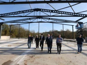 Başkan Aygün, projeleri yerinde inceledi