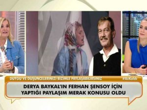 Derya Baykal ‘Güle güle ustam’ mesajıyla ilgili konuştu