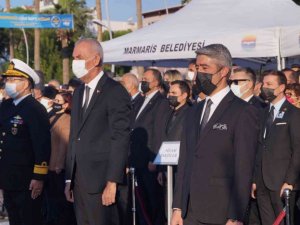 Atatürk, Marmaris’te anıldı