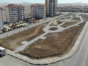 Karaman’da yeni park çalışması