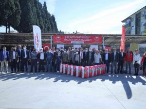 Yangında zarar gören 25 Mahalleye 153 ton tohum desteği