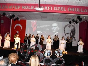 Gaziantep Kolej Vakfı’nda hüzünlü 10 Kasım