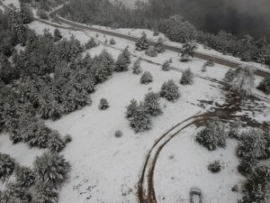 Sinop’a mevsimin ilk karı düştü