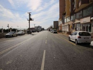 Kızıltepe Stadyum Caddesinde asfaltlama çalışmaları tamamlandı