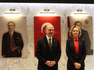 Bakan Soylu, AGİTPA Başkanı Cederfelt ile bir araya geldi