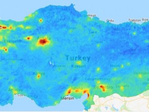 Kirlilik haritasını uydu verileriyle tespit ettiler