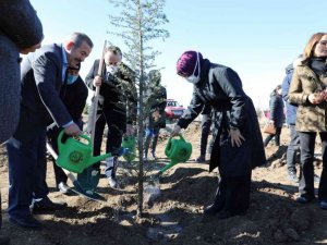 Akyurt’ta Milli Ağaçlandırma Günü’nde 5 bin fidan toprakla buluştu