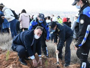 Aksaray’da 826 bin fidan topraklı buluşturuldu