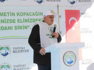 Yahyalı’da 5 bin fidan toprakla buluştu