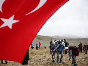 Bayburt’ta Milli Ağaçlandırma Seferberliği: 15 bin fidan dikildi