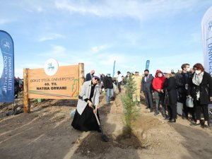 Dokuz Eylül’den 40. Yıl Hatıra Ormanı