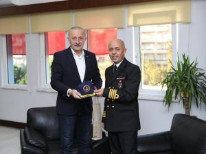 Didim Belediye Başkanı Atabay, Garnizon Komutanı Ali Saçan’ı ağırladı