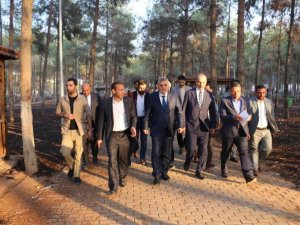 Sınır ilçesindeki çalışmalar istişare edildi