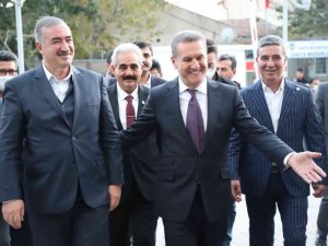 Sarıgül, Kahta Belediye Başkanı Turanlı ile bir araya geldi