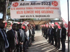 MHP’nin “Adım Adım 2023 İl İl Anadolu” toplantısı Kilis’te yapıldı