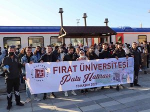 Fırat Üniversitesi’nden tren yolculuğu ve Palu gezisi