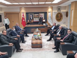 MHP heyetinden protokol ziyaretleri