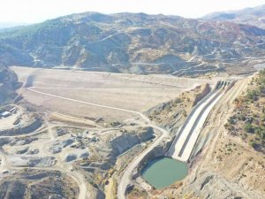 Çetintepe Barajı’nın gövde dolgusu tamamlandı