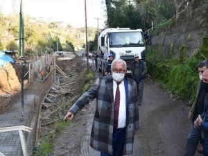 Başkan Posbıyık, Sakindere’de denetimde bulundu