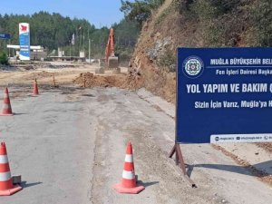 Kavaklıdere’nin ana caddesini yenileniyor