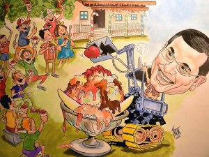 ‘Yüzler ve İzler’ karikatür sergisi, sanatseverlere kapılarını açtı