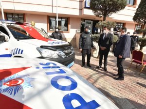 Karatay Belediyesinden emniyete araç desteği