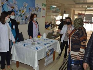 Atatürk Devlet Hastanesi’nde diyabet hakkında bilgilendirmede bulunuldu