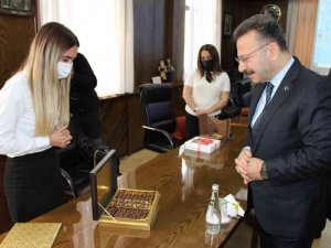 Girişimciler, Vali Aksoy’u ziyaret etti