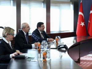 TİP Genel Başkanı Baş’tan CHP Genel Başkanı Kılıçdaroğlu’na ziyaret