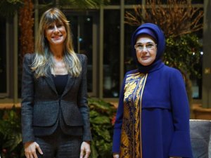 Emine Erdoğan, İspanya Başbakanı Sanchez’in eşi Maria Begona Gomez Fernandez’i ağırladı