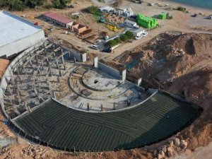 4 bin kişilik amfi tiyatro, ilk konserine ev sahipliği yapacak