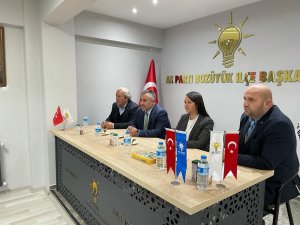 İl Başkanı Yıldırım, Bozüyük ilçe teşkilatıyla bir araya geldi