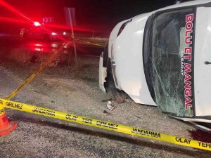 Aksaray’da trafik kazası: 1 ölü, 1 yaralı