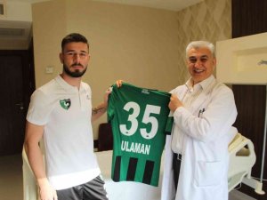 Kapalı yöntemle ameliyat olan Denizlisporlu futbolcu kısa sürede sahalara dönebilecek