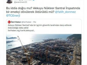 AK Parti’li Özkan: "Akkuyu NGS ile ilgili iddialar tamamen asılsız"