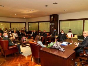 AK Parti Pamukkale Teşkilatı’ndan Başkan Zolan’a ziyaret