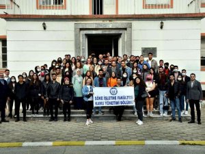 Söke İşletme Fakültesi öğrencileri, Tarihi Basma Fabrikası’nı gezdi