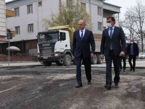 Düzce Belediyesi alternatif güzergahı faaliyete geçirdi