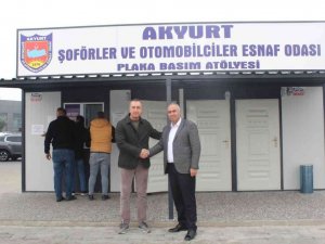 OTONOMİ’de plaka basım atölyesi açıldı