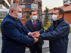 Belarus heyeti Tepebaşı’nı çok beğendi