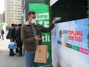 Konya’da 5 plastik veya cam şişe getirene Konyaspor maçı bileti verildi
